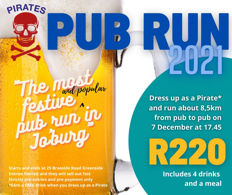 Pirates Pub Run logo