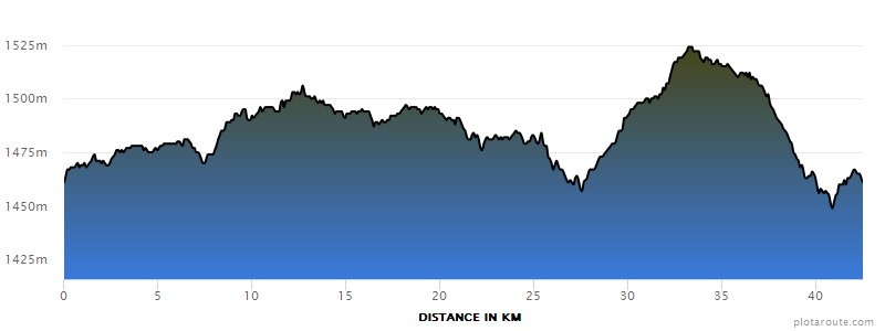 Elevation profile — Marathon