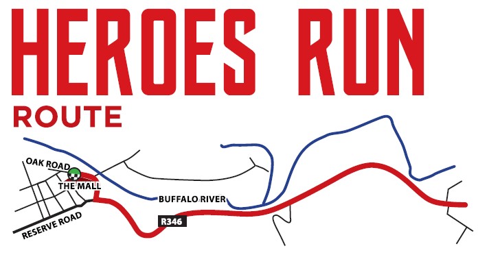 Route map — Heroes Run