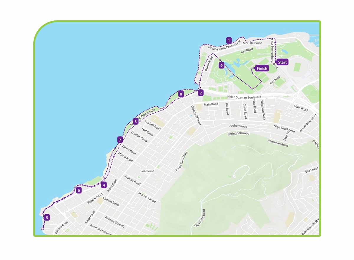 Route map — 10km Race
