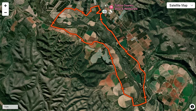 Route map — Half-Marathon