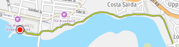 Route map — 5km Fun Run