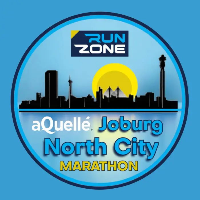 aQuelle Joburg North City Marathon logo