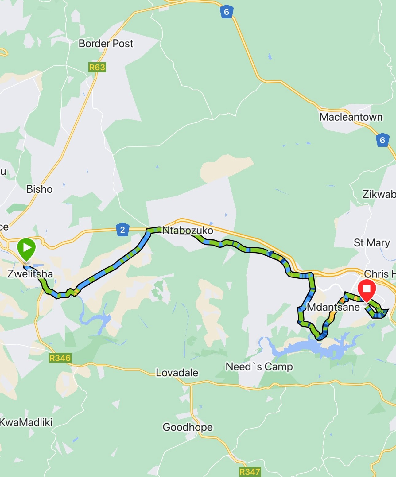 Route map — Real Gijimas 50km Ultra Marathon