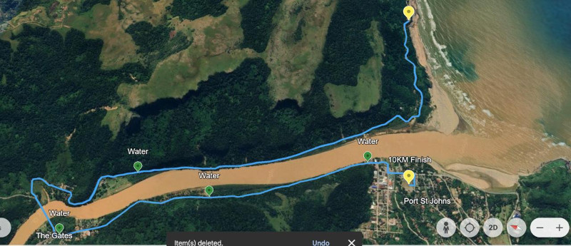 Route map — 10km Race