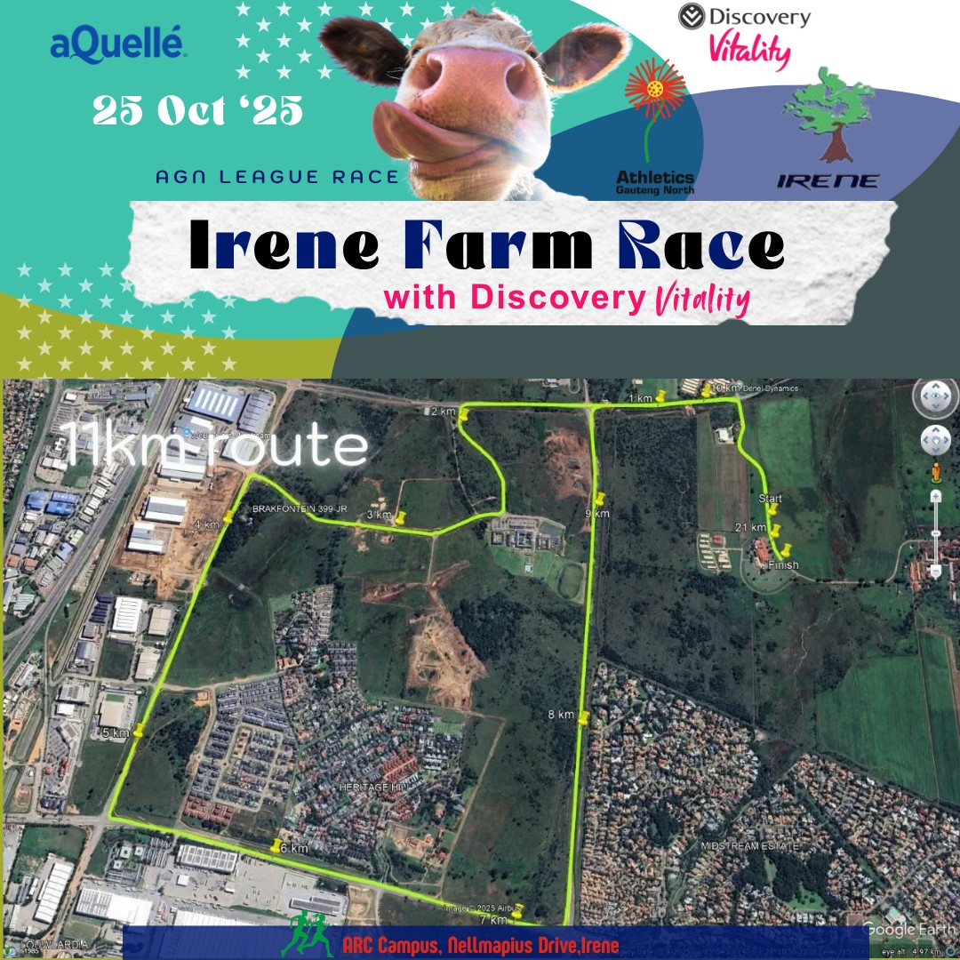 Route map — 11km Walk