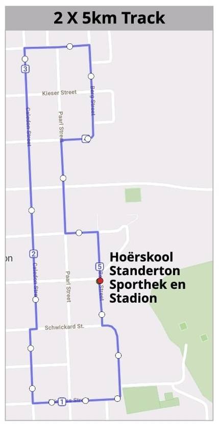 Route map — Maximed 10km & Fun Run Race