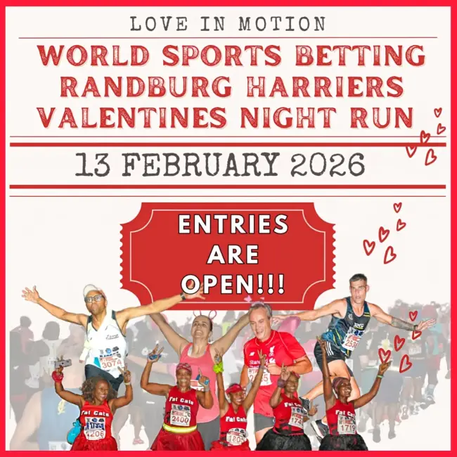Randburg Harriers Valentine 10km Race logo