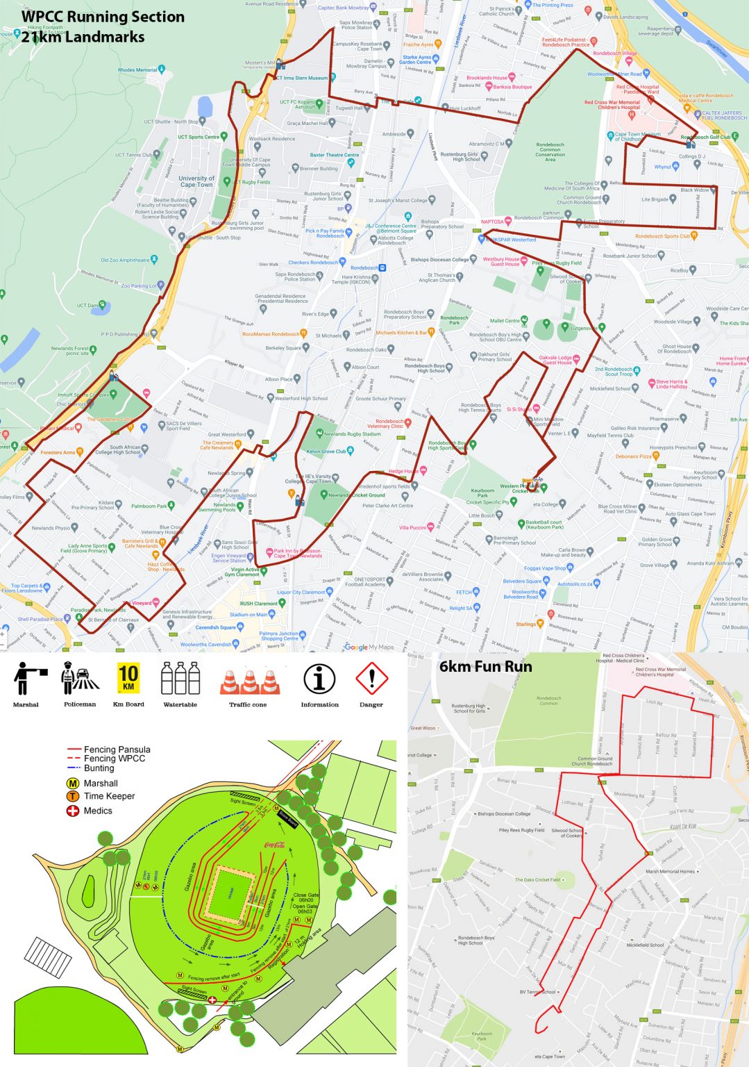 Route map — axxess Landmarks with Princeton Security and Sportsmans Warehouse