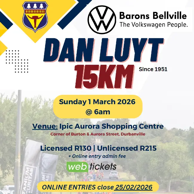 Dan Luyt 15km Road Race logo